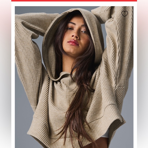 ALO  Muse Hoodie | Gravel - Picture 1 of 2